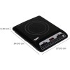 Khaitan Orfin 2000 W Induction Cooktop Touch Panel (Black, KO-432 | 2000 Watts Ultra Slim) KO432