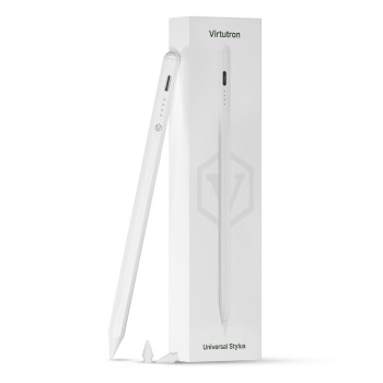 Virtutron Electronic Non-Bluetooth Universal Stylus Pen| High-Precision Digital Pencil| Compatible with iPhone, iPad, Samsung, Android, Tablet &