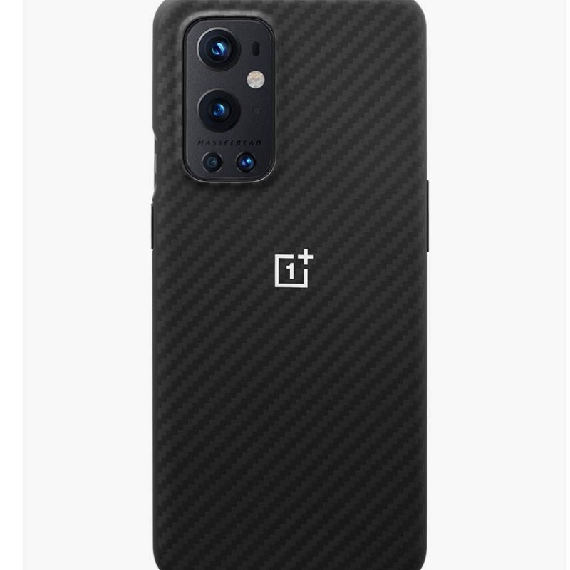 Official OnePlus 9 Pro 5G Karbon Bumper Case - Black