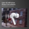 OnePlus Buds Z2 Bluetooth Truly Wireless in Ear Earbuds with mic, Active Noise Cancellation (Pearl White) E504A