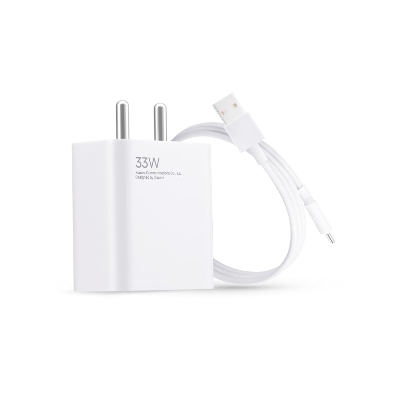 Xiaomi Mi 33W SonicCharge 2.0 USB Charger for Cellular Phones, White MDY-11-EL