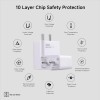 Xiaomi Mi 33W SonicCharge 2.0 USB Charger for Cellular Phones, White MDY-11-EL