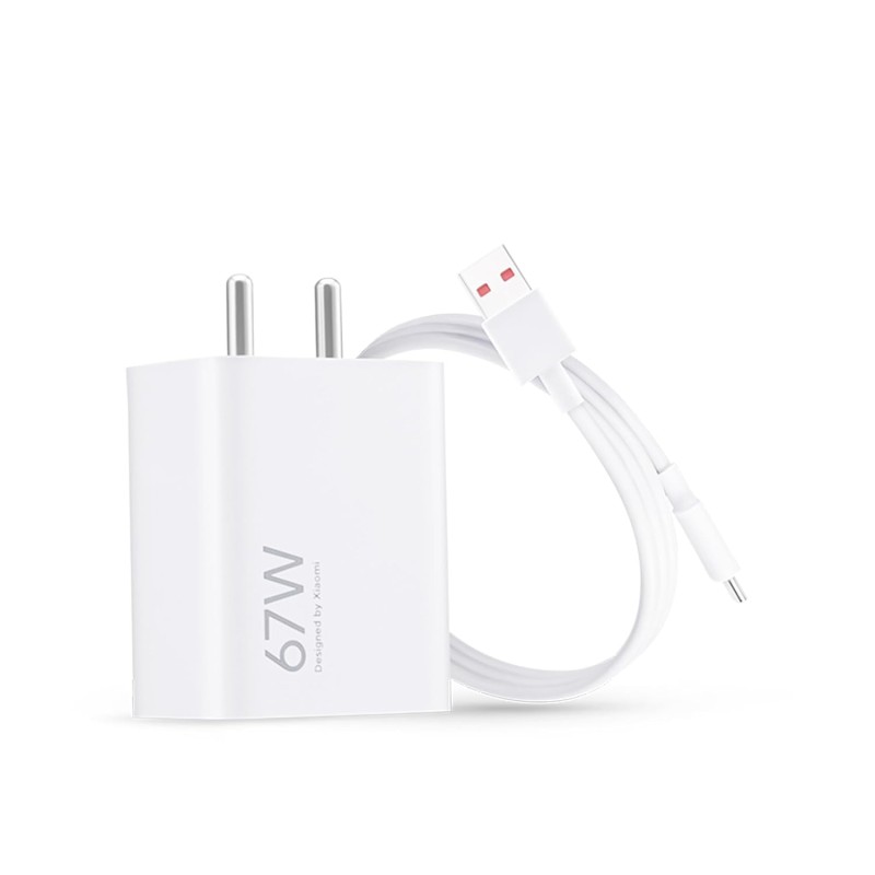 Xiaomi Mi 33W SonicCharge 2.0 USB Charger for Cellular Phones, White MDY-11-EL