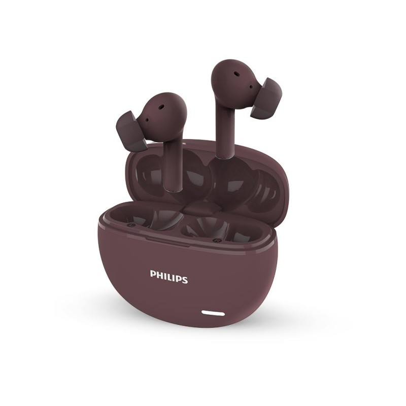 Philips Audio TAT1179BK/94 True Wireless in Ear Earbuds with Pocket Sized Charging (Black)