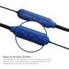 Samsung C&T ITFIT Wireless Bluetooth in Ear Earphones with Mic (Black, Blue) GP-OAU019SABLI