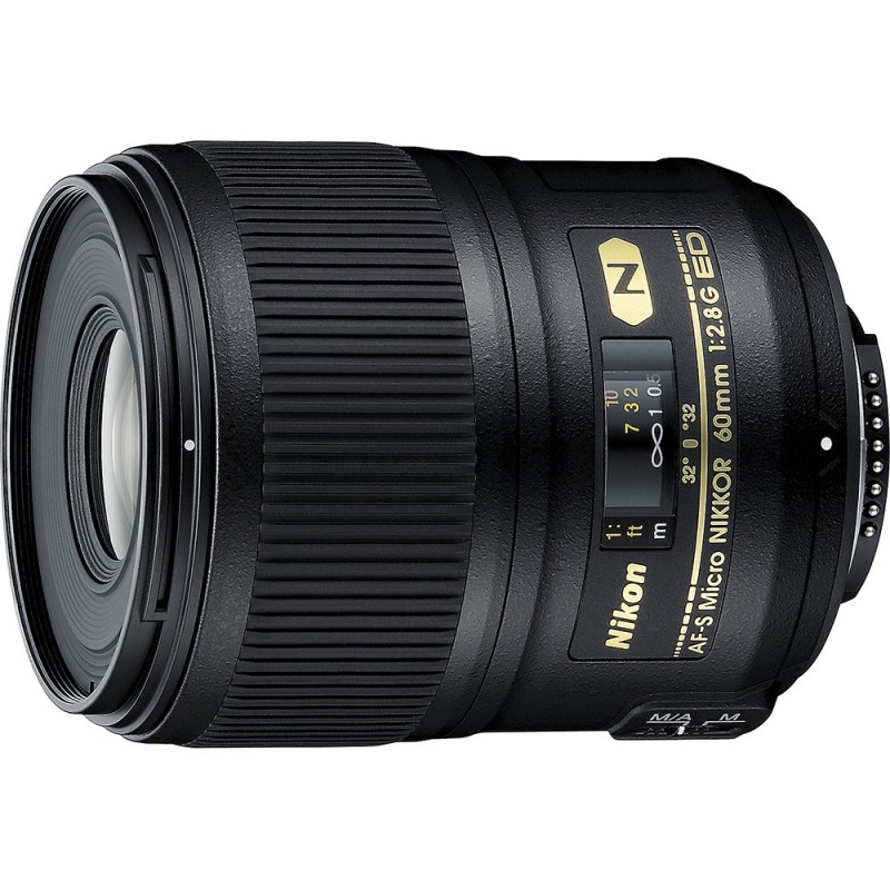 Nikon AF-S Nikkor 60mm F/2.8G ED Prime Lens for Nikon DSLR Camera 2177