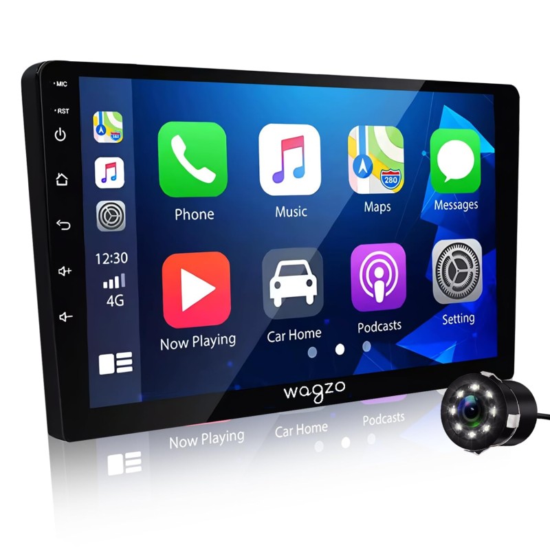 Wagzo Car Android System Touch Screen 9 Inch|TS7 Player|2GB/32GB|4th Gen|4Core|IPS Display WAD-45