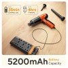 Ambrane 12kPA Powerful Suction 80W Wireless Hand Vacuum & Air Blower 2-in-1 Wireless Vacuum Cleaner MiniVac 02