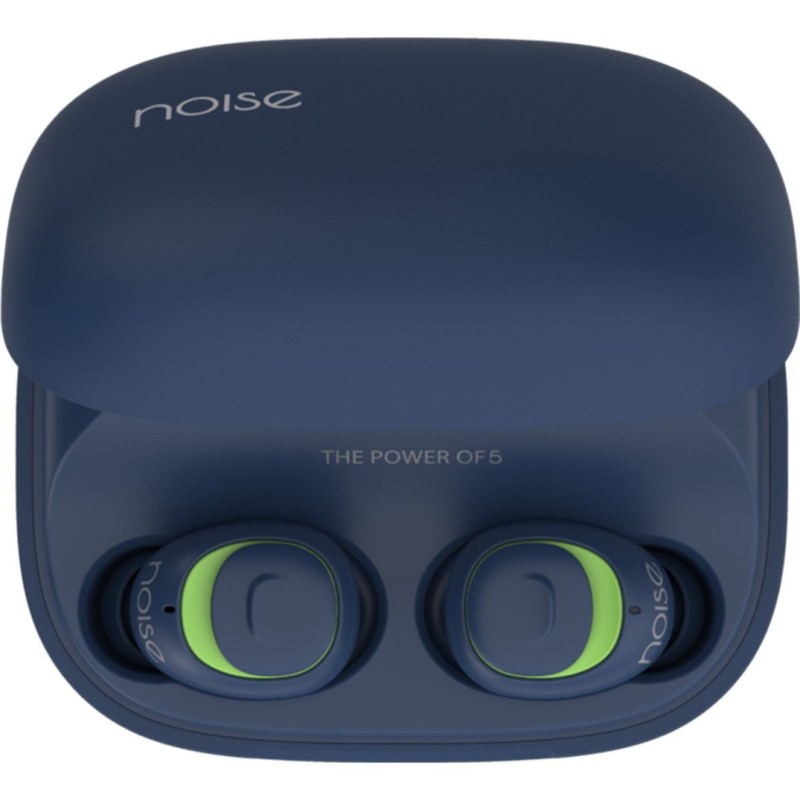 Noise Shots X5 Charge Truly Wireless Bluetooth Earbuds Earphones with Charging Case - Blue AUD-HDPHN-SHOTSX5-STD-BLKRED