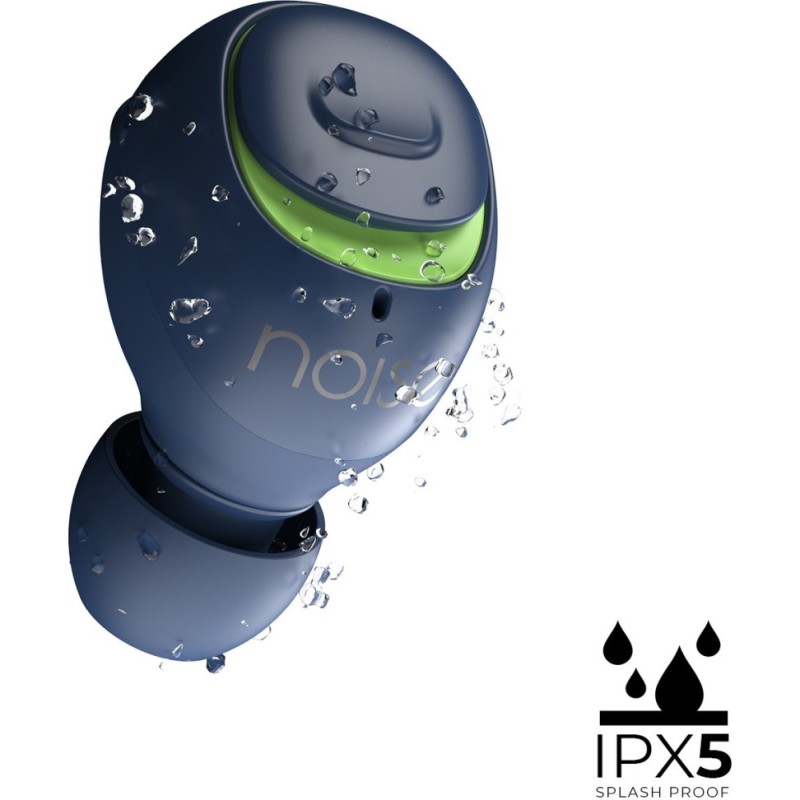 Noise Shots X5 Charge Truly Wireless Bluetooth Earbuds Earphones with Charging Case - Blue AUD-HDPHN-SHOTSX5-STD-BLKRED