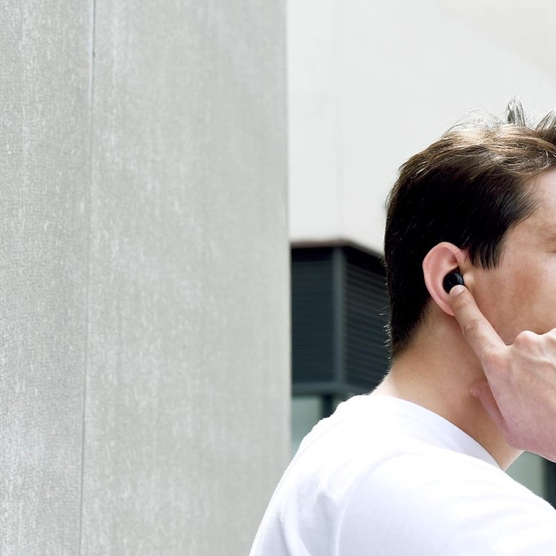 realme Buds Q Truly Wireless Bluetooth in Ear Earbuds with Mic, 12V, ‎Touch Control (Black)