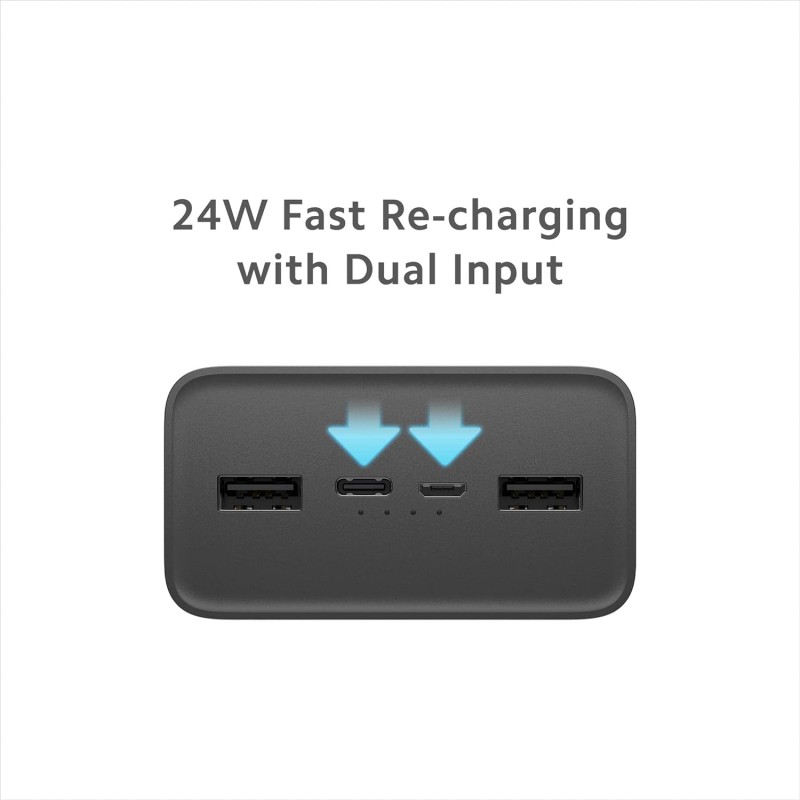 Xiaomi Mi Power Bank Boost Pro 30000mAh with 18W Fast Charging|Power Delivery 3.0 (Black) PB3018ZM