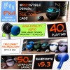 TRIGGR Rizz with 40H Playback, Spherical Design, 13mm Drivers, Rich Bass, Fast Charging Bluetooth (Onyx Lilac, in The Ear)