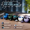 TRIGGR Rizz with 40H Playback, Spherical Design, 13mm Drivers, Rich Bass, Fast Charging Bluetooth (Onyx Lilac, in The Ear)