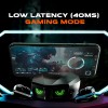 TRIGGR Kraken X1 with Battery Display, 40ms Latency, Quad Mic ENC, 40 Hr Battery, v5.3 Bluetooth Headset (Black, True Wireless)