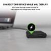 Belkin USB-C to HDMI Adapter + Charge (Supports 4K UHD Video, Pass-Through Power Black AVC002btBK