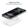 Belkin Quick Charge Magnetic Wireless Power Bank 2500mAh for iPhone (BPD002BTWH, White, Sleek Design)
