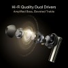 realme in Ear Wireless Buds Air 6 Pro with Dual Drivers(11Mm+6Mmtweeter),40 Hrs Play Time,50 Db ANC,Lhdc 5.0,55Ms Low Latency,360° Spatial Audio,Ip55