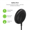 Belkin Magnetic USB Type C Wireless Charger(Power Supply Not Included) Compatible Black (Wia005) WIA005btBK