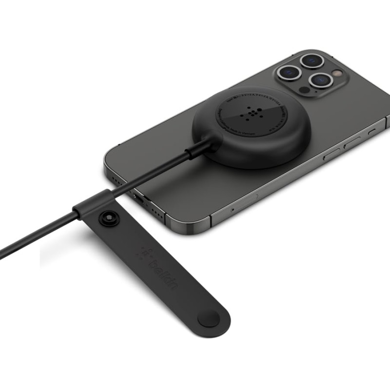 Belkin Magnetic USB Type C Wireless Charger(Power Supply Not Included) Compatible Black (Wia005) WIA005btBK