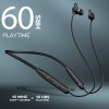 Boat Rockerz 200, 40H Battery, Signature Sound, ENx Tech, Dual Pairing, 60 ms Low Latency (Active Black) PA0023