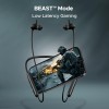 Boat Rockerz 200, 40H Battery, Signature Sound, ENx Tech, Dual Pairing, 60 ms Low Latency (Active Black) PA0023
