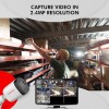 CP Plus 2.4MP IR Wired Bullet Outdoor Camera CP-URC-TC24PL3 Compatible Analog HD CCTV Camera, White