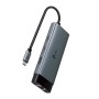 TP-Link USB Type-C 6-Port Hub with a 4K@60Hz HDMI, 1 Gbps ethernet, 1× USB-C Data Ports (UH6120C)