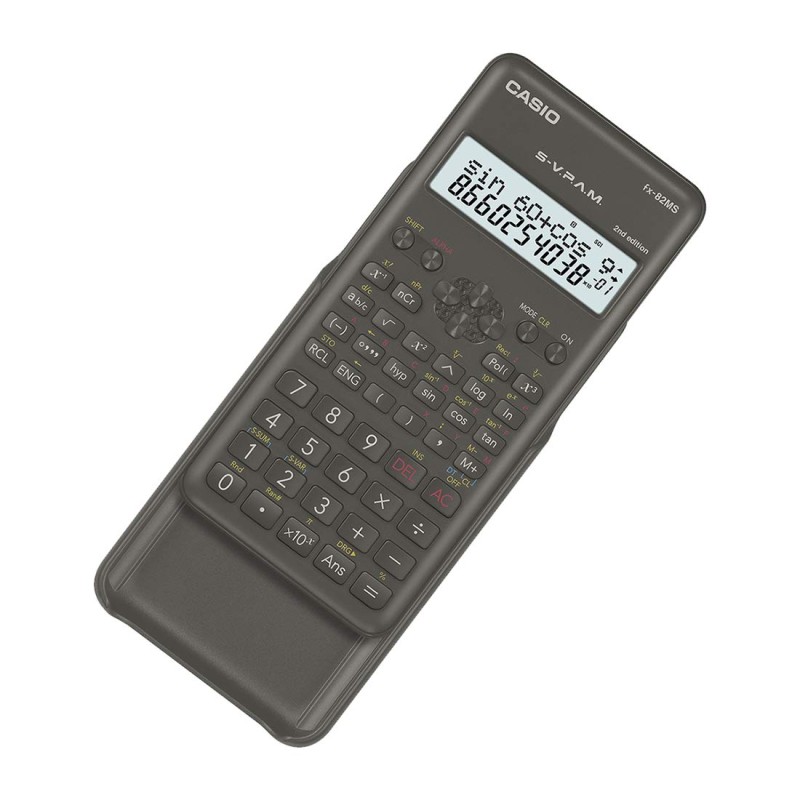 Casio FX-82MS 2nd Gen Non-Programmable Scientific Calculator, 240 Functions and 2-line Display ‎C74