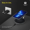 Spigen Wireless Charger 15w, for iPhone 17/16/15/14/13/12 (PF2104) - Black