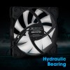 ZEBRONICS ZEB-PGF150 120mm Premium Chassis fan with 43.5CFM Airflow, Multicolor LED