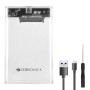 ZEBRONICS CSH01 2.5 SATA SSD Enclosure with Transparent case, Type C 3.1, Upto 5 gbps* and Upto 6TB Max Storage Capacity