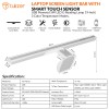 Tukzer 19-Inch Monitor Screen Light Bar with Smart Touch Sensor| USB Powered 5W LED E-Reading Lamp (White) TZ-ML-02