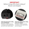 INSTAPLAY WiFi Router UPS uniterrupted Power Backup for 12V/2A WiFi Router Designed by IIT Alumni T-RUPS-3S-02