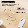 Sony WI-C100 Wireless Headphones with Customizable Equalizer for Deep Bass & 25 Hrs Battery (White)