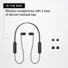Sony WI-C100 Wireless Headphones with Customizable Equalizer for Deep Bass & 25 Hrs Battery (White)
