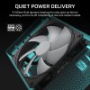 CORSAIR HX1200i (2025) Fully Modular Ultra-Low Noise ATX Power Supply with 12V-2x6 Cable Black CP-9020307-NA