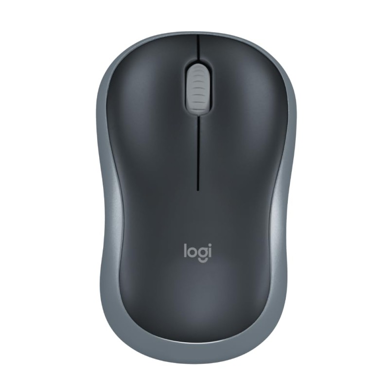 Logitech M186 Wireless Mouse, 2.4GHz with USB Mini Receiver, 3 Years Battery Life, 1000 DPI Optical Tracking ‎M186
