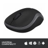 Logitech M186 Wireless Mouse, 2.4GHz with USB Mini Receiver, 3 Years Battery Life, 1000 DPI Optical Tracking ‎M186