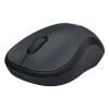 Logitech M221 Wireless Mouse, Silent Buttons, 2.4 GHz with USB Mini Receiver, 1000 DPI Optical Tracking Charcoal Grey 910-004882