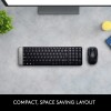 Logitech MK215 Wireless Keyboard and Mouse Combo for Windows, 2.4 GHz Wireless, Compact Design Black