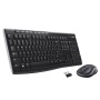 Logitech MK270r Wireless Keyboard and Mouse Combo for Windows, 2.4 GHz Wireless, Spill-Resistant Design Black