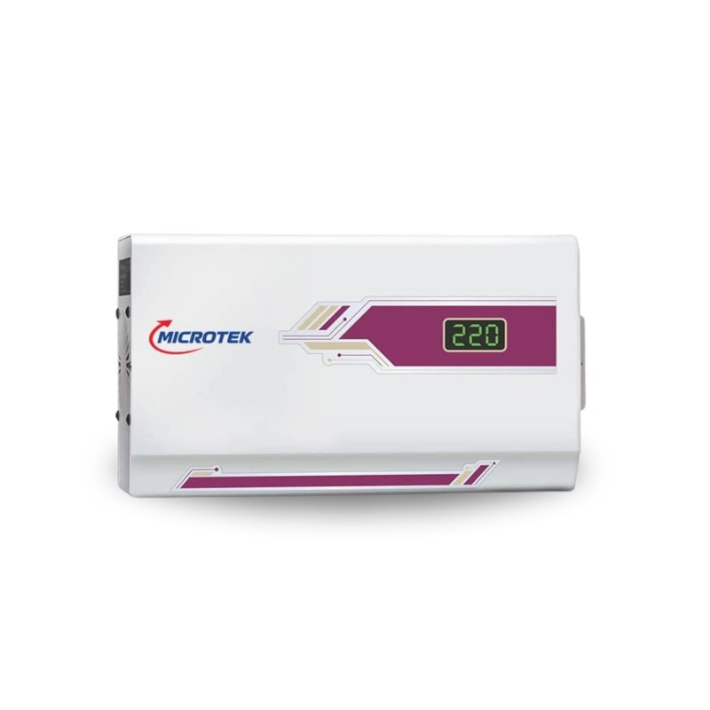 Microtek Pearl EM 4160+ Digital Display Wall Mounted Automatic Voltage Stabilizer Upto 1.5 Ton AC Air Conditioner