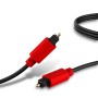 Honeywell Digital Optical Audio Toslink Cable 2 meter, 24K Gold Plated Connectors, PVC Jacketed Copper Wire HC000012/CBL/2M/BLK/TOS