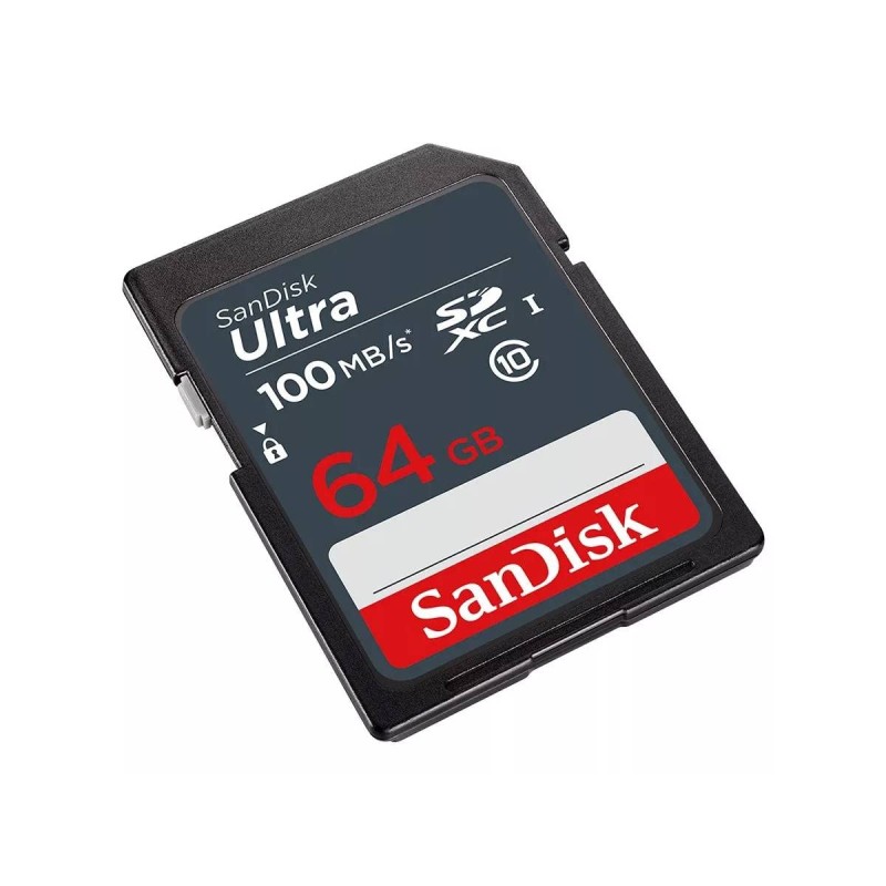 Sandisk 64GB Ultra SDXC UHS 1 Memory Card 100 Mbs SDSDUNR-064G-GN3IN