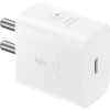 Samsung Original 25W Type-C Travel Adaptor Without Cable, White EP-T2510N