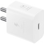 Samsung Original 25W Type-C Travel Adaptor Without Cable, White EP-T2510N