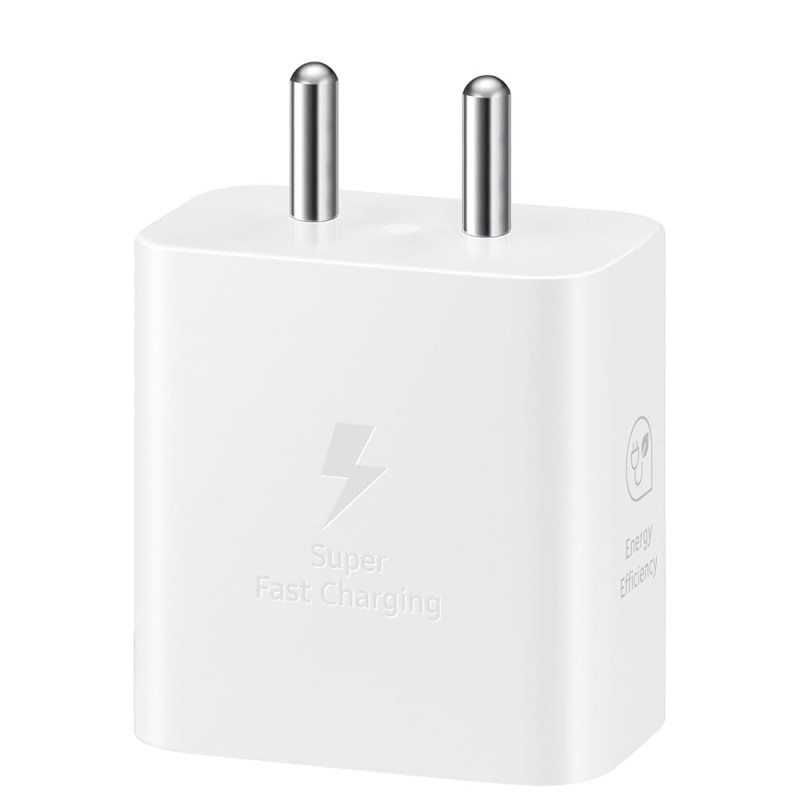 Samsung Original 25W Type-C Travel Adaptor Without Cable, White EP-T2510N