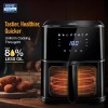 KENT Ultra Digital Air Fryer 4.5L |1500W| Bake, Grill & Roast | Up to 80% Less Oil Usage |8 Preset Menu|Rapid Heat Circulation