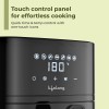 Lifelong 4.2 Litre Digital Air Fryer |Detachable Handle, Touch Control, Non-Stick Basket, Rapid Air Technology LLHFD442